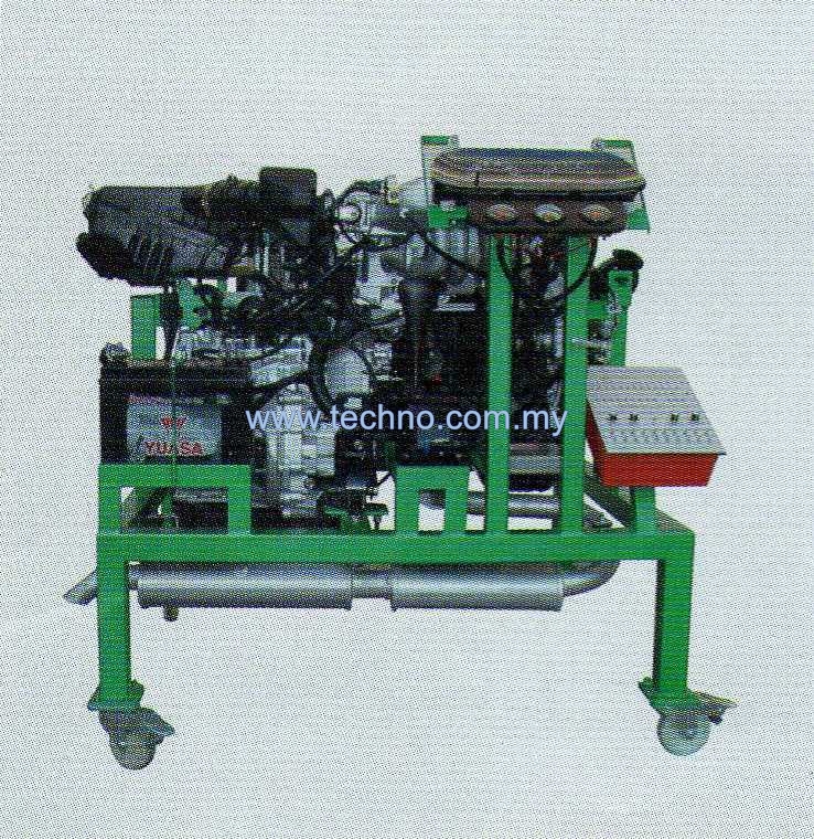 EFI Gasolene Engine Training Stand - Click Image to Close